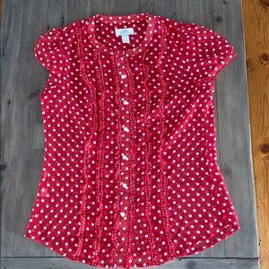 Women’s short sleeve dress shirt